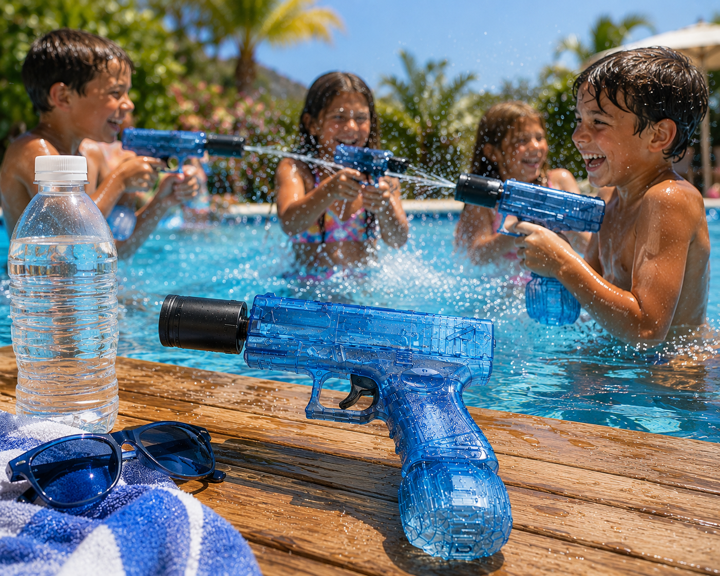 Pistola de Agua Eléctrica Automática